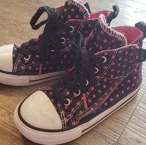 Girls Converse shoes 9